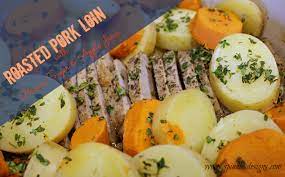 roast pork loin with brown sugar and