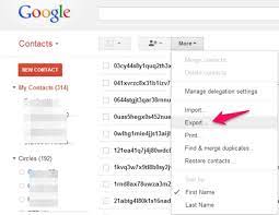 import contacts from gmail google