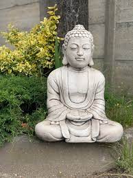 Large Concrete Buddha Statue Handmade