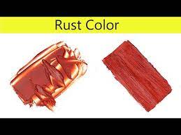 Rust Color How To Make Rust Color