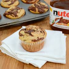 Image result for muffin nutella
