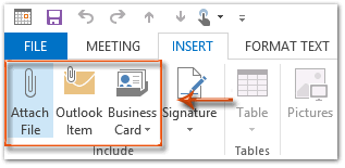meetings or appointments in outlook