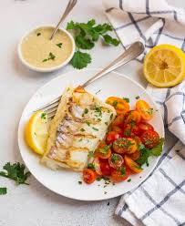 grilled cod with lemon and er