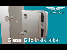 Viewrail Glass Clip Installation