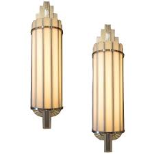 Art Deco Large Theater Wall Sconces 1stdibs Com Vintage Wall Sconces Art Deco Lighting Wall Deco