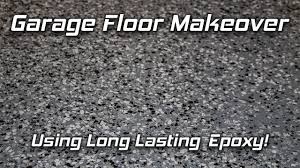 how to fix garage floor with an epoxy