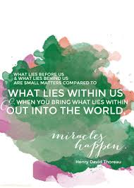 And when you bring what is within out into the world, miracles happen quote. Diagnosis Is Not Always The Answer Kari Owens