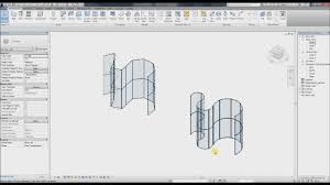 revit curved curtain wall tutorial