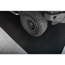 black vinyl garage flooring cover
