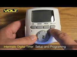 Intermatic Digital Timer Setup
