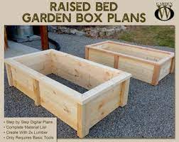 Diy Raised Bed Garden Box Plans Simple