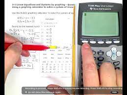 Aleks Using A Graphing Calculator To