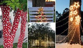Dieser adventlich gestaltete kranz wurde 2017 neben anderer weihnachtsfloristik in der ausstellung florales zur weihnachtszeit im. Baume Im Garten Weihnachtlich Schmucken Nettetipps De