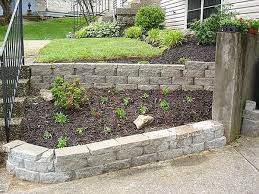 Retaining Wall From Concrete Blocks