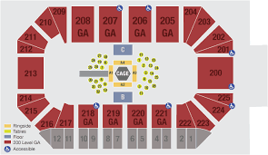 Seating Chart Cagefight Heartland Events Center