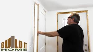 how to install a door hang a door