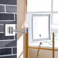 Makeup Mirror Framed Square Extendable