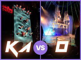 ka vs o which cirque du soleil show is