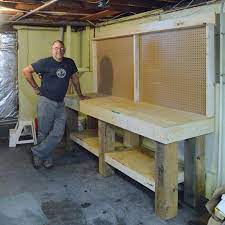 to build a workbench part i plaster