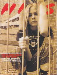 That's what i get for sk8ing in my slippers and dress. Avril Lavigne Cover Only Hits Magazine January 2000 Rare 1818368634