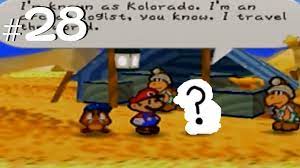 Let's Play Paper Mario Part 28: Professor Kolorado - YouTube