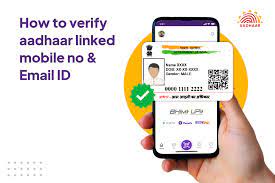 how to verify aadhaar linked mobile