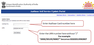 update aadhaar card details