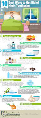 There are a number of dental health issues. How To Get Rid Of A Toothache At Night 10 Best Ways Infographic 2021