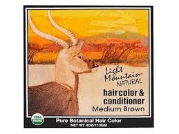 Light Mountain Natural Hair Color Conditioner Medium Brown 4 Oz Ingredients And Reviews