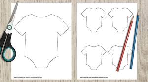 The reason we wear pink shirts on february 22. 9 Free Printable Baby Onesie Outline Templates The Artisan Life