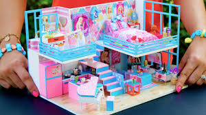 See more ideas about barbie house, barbie furniture, doll house. 5 Diy Miniature Dollhouse Rooms Barbie Youtube