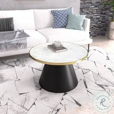 Nuclear Black And Gold Coffee Table