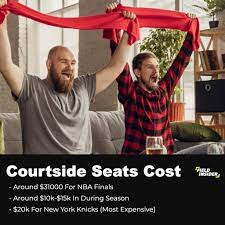 how much do nba courtside seats cost
