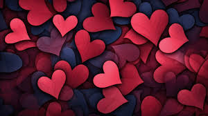 lovely hearts wallpaper free stock