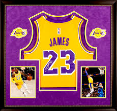Get your los angeles lakers jerseys online at fanatics as they celebrate their championship win in the 2020 nba finals. Product Detail Lebron James Signed Los Angeles Lakers Jersey Limited Quantity Available