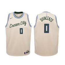 Represent milwaukee in the authentic on court jerseys giannis antetokounmpo wears. Youth Bucks Donte Divincenzo City Swingman Jersey Cream