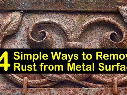 remove rust from metal surfaces