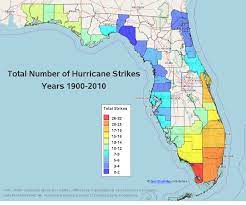 Hurricane irma is moving across the caribbean and heading for florida. Where Do Hurricanes Strike Florida 110 Years Of Data Sas Learning Post