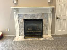 remove a gas fireplace