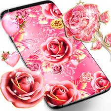 pink rose gold live wallpaper 12 apk