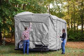 Top 5 best rv cover reviews. Camco 45743 Rv 28 Ultraguard Class C Travel Trailer Cover 108 H X 102 W Rv Trailer Covers Amazon Canada