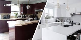 Learn cabinet refacing with this simple tutorial. Kitchen Cabinet Refacing Services The Home Depot Canada