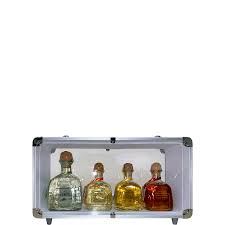 patron silver with three 375mls gift