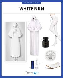 dress like white nun costume