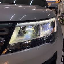 Độ Đèn Xe Ford Explorer 2019 - 2020 - Bi LED Mẫu Mới Nhất Năm 2020 – MƯỜI  HÙNG AUTO