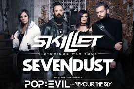 Skillet Sevendust Pop Evil And Devour The Day At Peoria