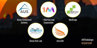 top 5 drone manufacturers in india