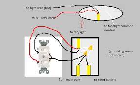 Light Switch Wiring Bathroom Fan Light