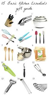 15 basic kitchen essentials {holiday