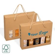 beer gift box for 5 beer bottles with